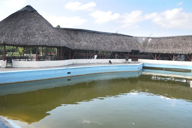 Lamentablemente, la piscina está contaminada, y las posibles soluciones no puedan estar más alejadas del contexto económico del país