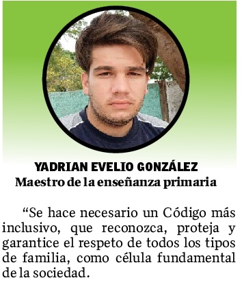 Opiniones de algunos artemiseños sobre el nuevo Código de las Familias
