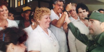 Clarita, en medio de aquel momento inolvidable