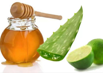 mascarilla a base de miel, sábila y limón