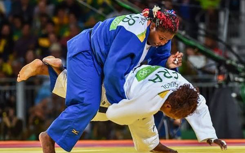 Judoca Idalys Ortiz