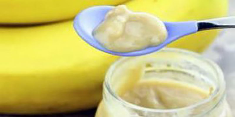 Eaboración de compota de plátano maduro burro