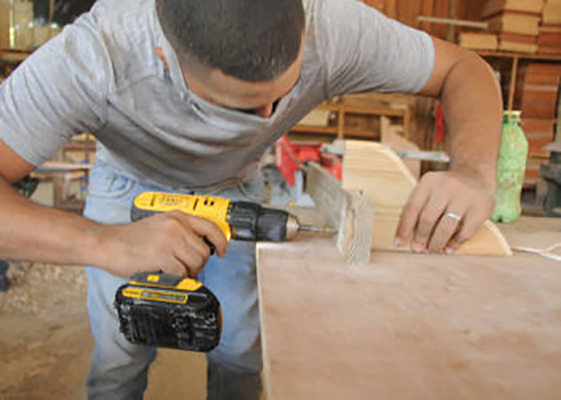 El trabajo en el fondo bienes culturales no cesa.