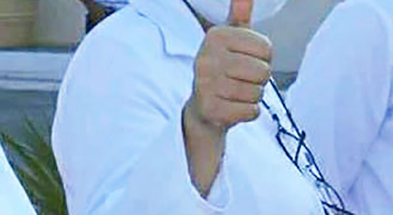 Yanelis Hernández, esposa de Pepe Romero, integrante Compañía Los Cuenteros