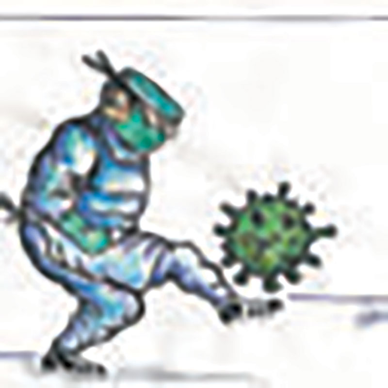 Dominio del balón ilustración Ricardo Reyes