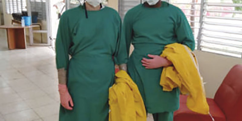 Jorge Bencomo, estudiante Universidad Habana, en apoyo Covid-19