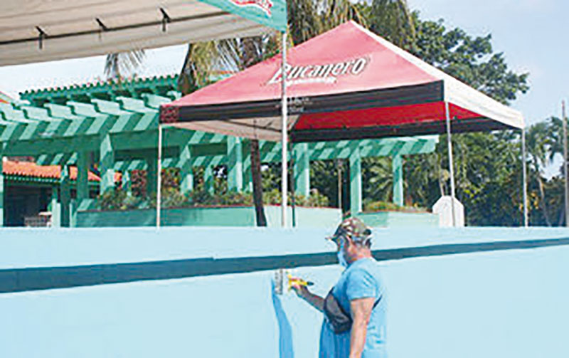 Hotel Las Yagrumas, en San Antonio de los Baños, sometido a un proceso de restauración