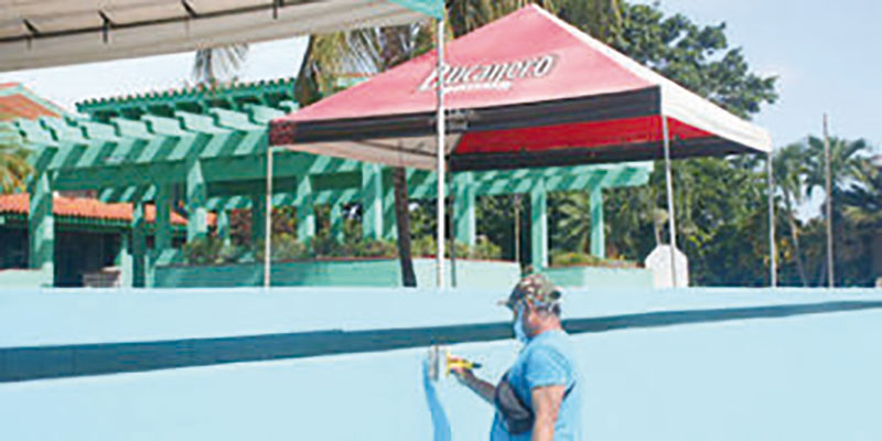 Hotel Las Yagrumas, en San Antonio de los Baños, sometido a un proceso de restauración