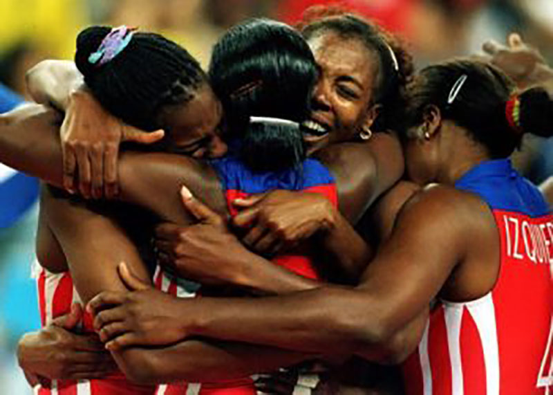 Equipo voléibol Morenas del Caribe