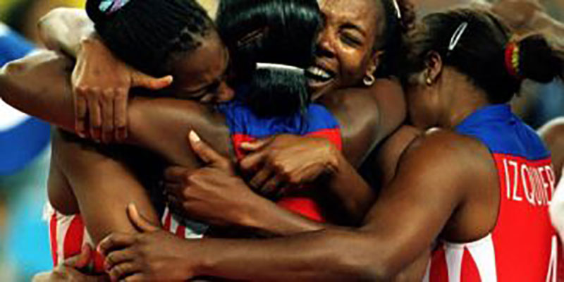 Equipo voléibol Morenas del Caribe