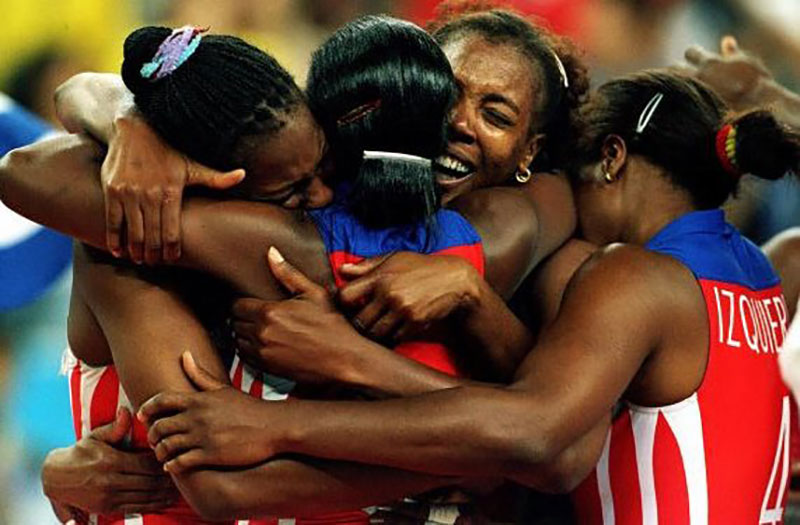 Equipo voléibol Morenas del Caribe