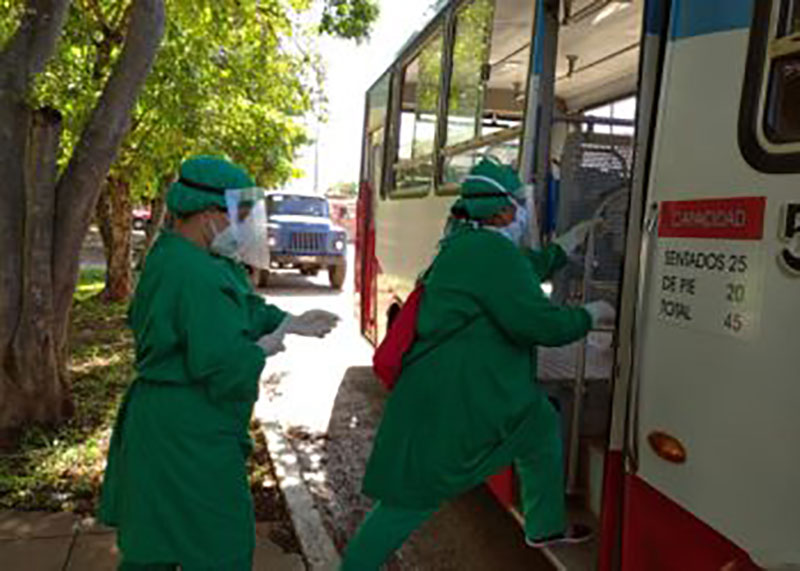 El personal de Salud en Bauta en busca de nuevos casos para frenar la transmisión