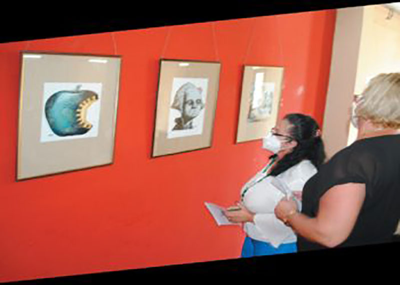 Exposición colectiva Humor con Nasobuco, Galería de Arte Angerona, Artemisa