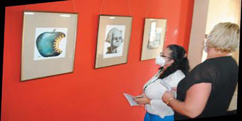 Exposición colectiva Humor con Nasobuco, Galería de Arte Angerona, Artemisa