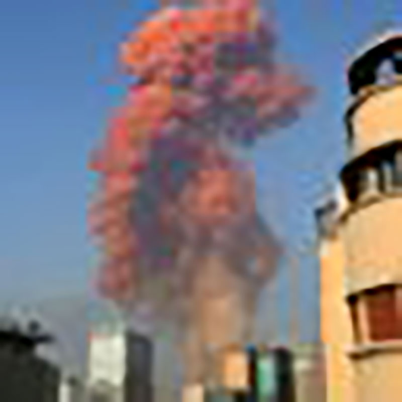 explosion en Beirut