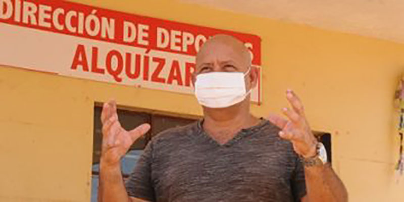 Bajo la tutela del “Zurdo”, el deporte alquizareño ha crecido de manera constante