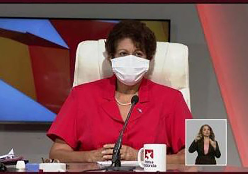 Ena Elsa Velázquez, ministra de Educación. Autor: Juventud Rebelde