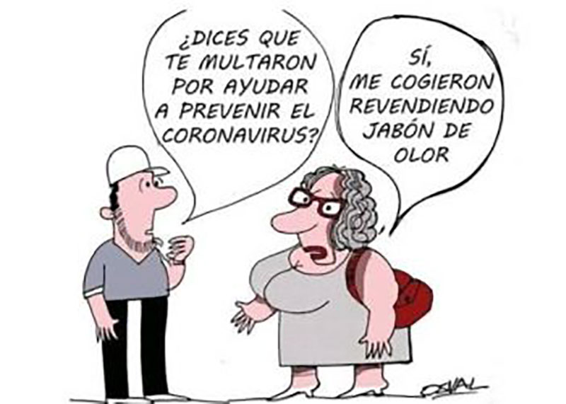 Coleros y revendedores no tienen cabida en nuestra sociedad / Ilustración: Osval