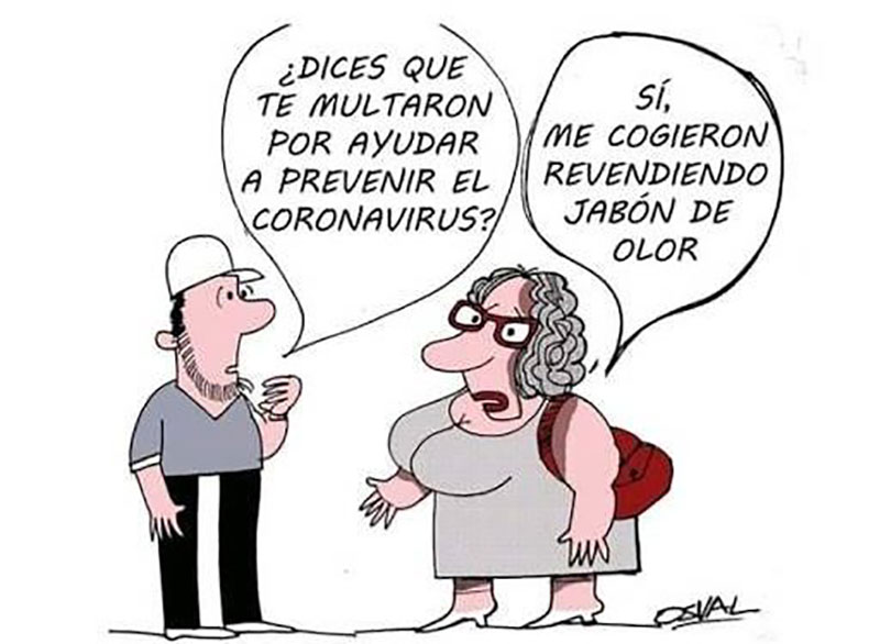 Coleros y revendedores no tienen cabida en nuestra sociedad / Ilustración: Osval