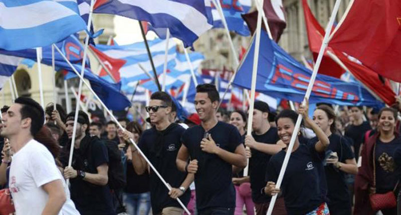 «La ciudadanía estudiantil es la que custodia el fuego sagrado de la esperanza de los pueblos, y la guardan con su inviolable capacidad de soñar», Eduardo Galeano Foto: Anabel Díaz