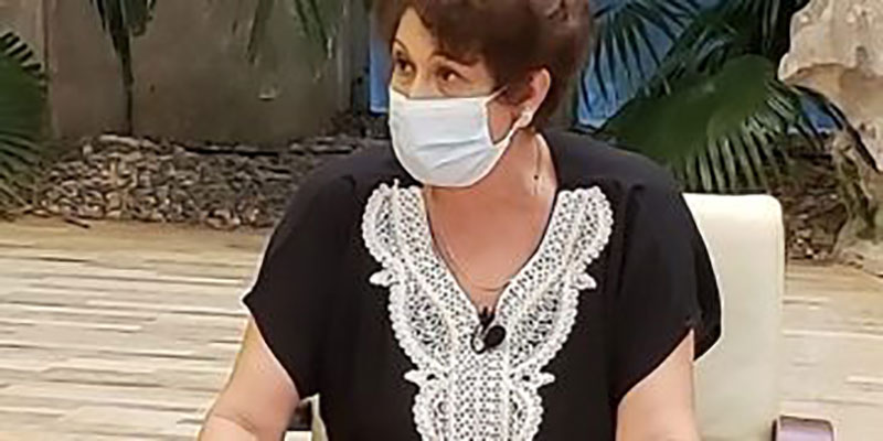 Ena Elsa Vázquez Cobiella, ministra de Educación. Foto: @PresidenciaCuba/Telegram.