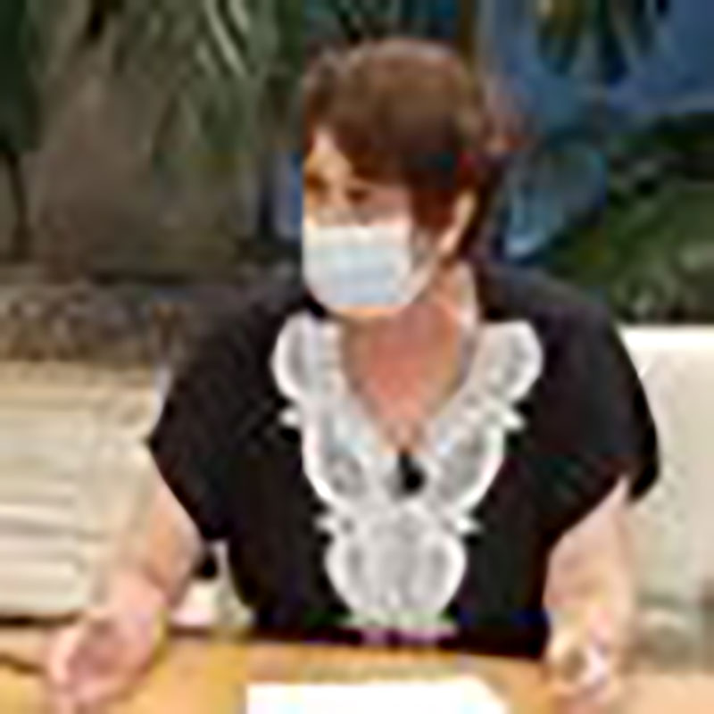 Ena Elsa Vázquez Cobiella, ministra de Educación. Foto: @PresidenciaCuba/Telegram.