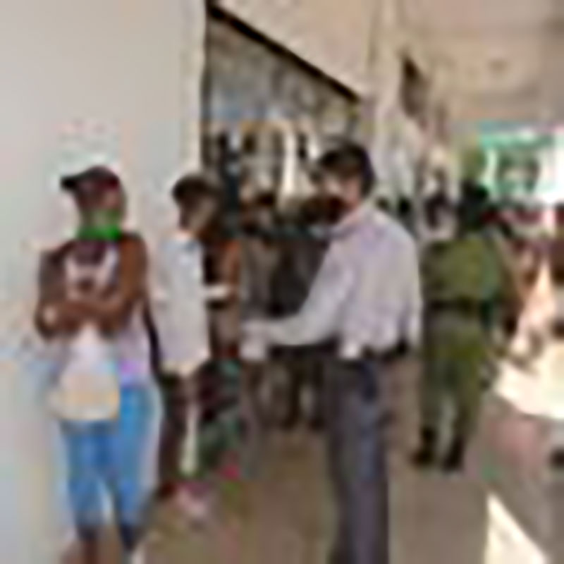 Se aprecia un repliegue de coleros, revendedores y acaparadores pero no es tema resuelto / Foto: Humberto Lister