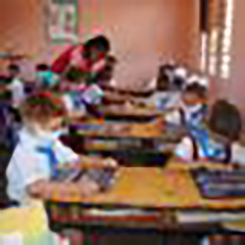 Distanciar y dividir se vuelven imperativos en la escuela durante la continuidad del curso 2019 - 2020 / Foto: Humberto Lister