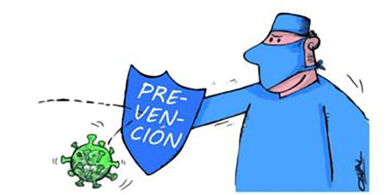 En la prevención está la clave para evitar la COVID - 19