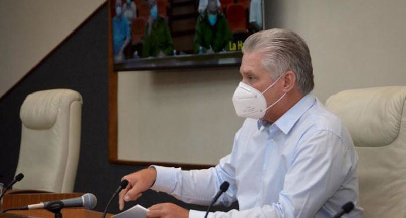 Presidente de la República, Miguel Díaz-Canel Bermúdez Foto: Estudios Revolución