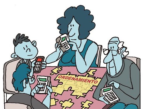 Tarea Ordenamiento / Ilustración Martirena