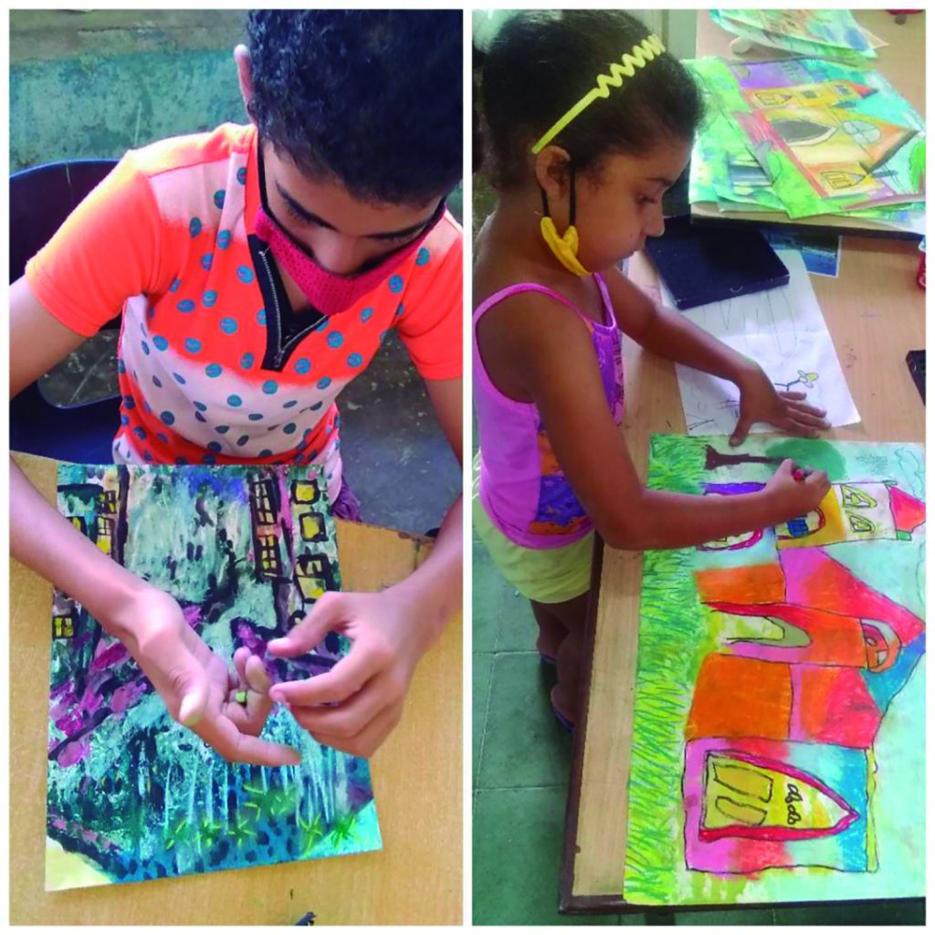 Algunos de los niños de Mariel premiados en el concurso provincial De donde crece la palma / Foto: Gerlys Álvarez Chacón