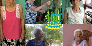 Cinco mujeres del municipio Mariel que cuentan con un siglo o más de vida