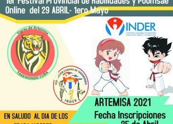 Taekwondocas en cita virtual