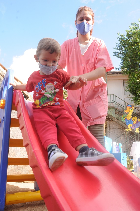 4 941 niños de 1 a 6 años de edad permanecen matriculados en estos centros / Foto: Otoniel Márquez