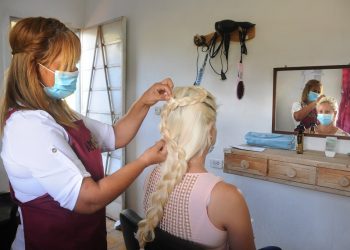 El Salón de Belleza La Más Bella, de la CCS Frank País, genera empleo para la comunidad / Foto: Otoniel Márquez
