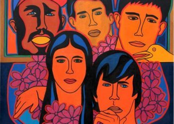 Yo, ustedes, nosotros, obra de Raúl Martínez.