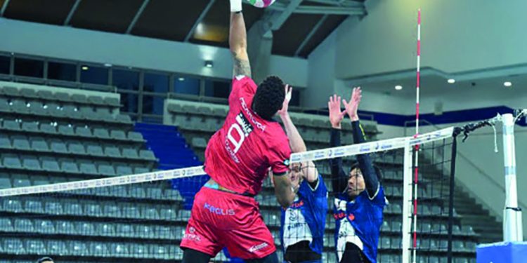 Herrera, segundo entre los opuestos en el torneo francés