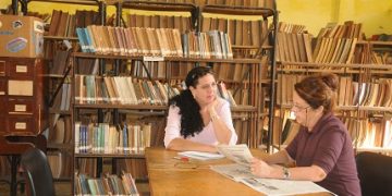 Puede la biblioteca ser mucho más que ese lugar donde las almas en silencio bucean en lo profundo de la sabiduría / Foto: Otoniel Márquez (Archivo)