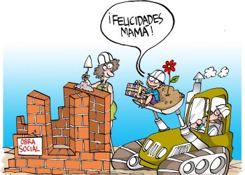 Feliz día de las Madres / Ilustración: Martirena