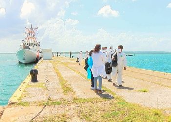 El sitio web del Ministerio del Interior de la República de Cuba publicó recientemente la devolución de 82 personas por el puerto de Orozco, en Mariel