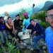 Desde la cima más alta del Occidente cubano, los jóvenes artemiseños pidieron el cese del bloqueo