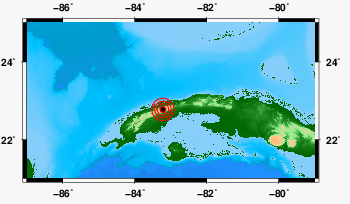 Sismo magnitud 5.1 Artemisa