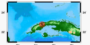 Sismo magnitud 5.1 Artemisa