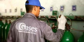 Durante el primer trimestre del año, la Unidad Empresarial de Base Gases(UEB) Artemisa produjo 131 metros cúbicos de oxígeno para uso médico
