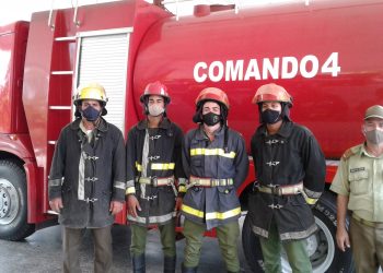Bomberos a prueba de sismo