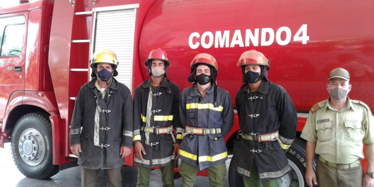 Bomberos a prueba de sismo