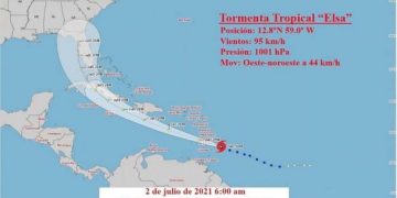 ¡Elsa ya es Huracán! (+ Cono de trayectoria)