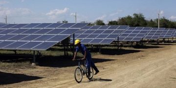 Parque Solar Fotovoltaico Santa Teresa en Guantánamo. Foto: IPS.