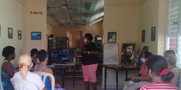 Coloquio Mujeres en Revolución, a propósito del 95 cumpleaños de nuestro Líder histórico y del 61 aniversario de la FMC / Fotos: Yusmary Romero